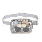 Juni Clear Stadium Sling Crossbody Belt Bum Fanny Waist Bag