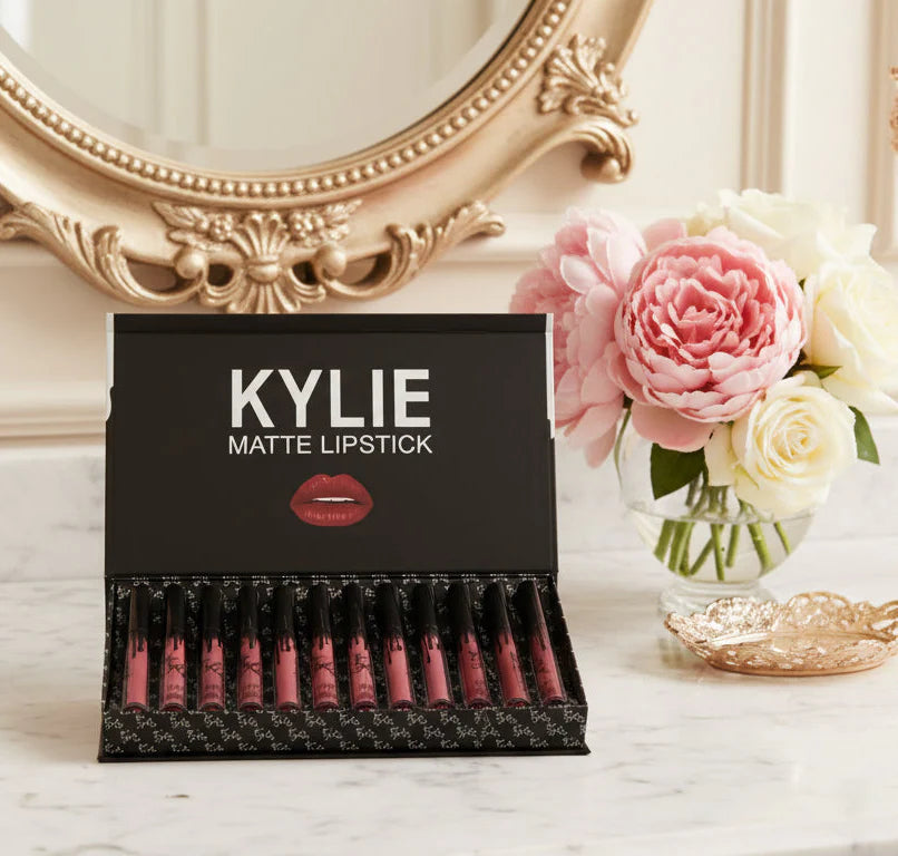 KYLIE Matte 12 Bows Lip Gloss Set