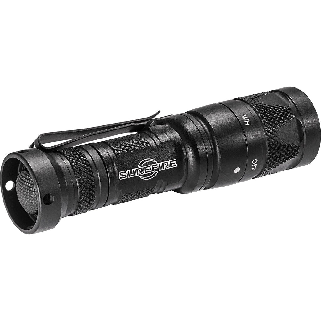 SureFire Aviator | Dual-Output (White + Color LED) Flashlight | High Strength Multi-Spectrum EDC Light